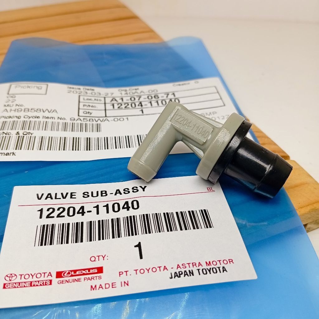 TERLARIS =[ Aksesoris Kendaraan ]= Valve Pcv Ventilation Tutup Klep Toyota Starlet All New Corolla G