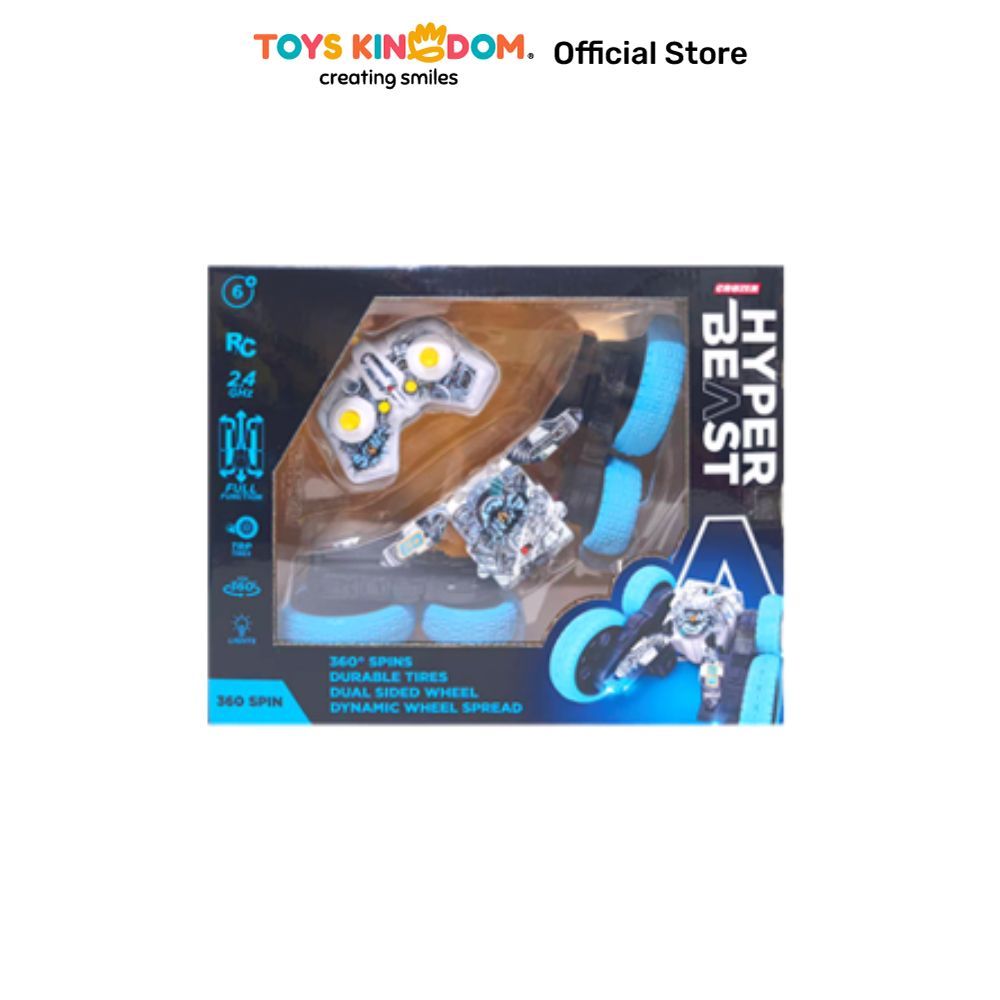 Toys Kingdom Cruzer Hyperbeast 360 Spin Remote Control - Mix Mainan Kendaraan Dan Remot Mobil Dengan