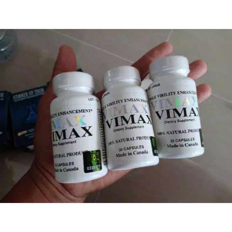 Ready Vimax Asli Original Obat Pembesar Penis Kelamin Vital Kuat Sex Pria Tahan Lama Permanen