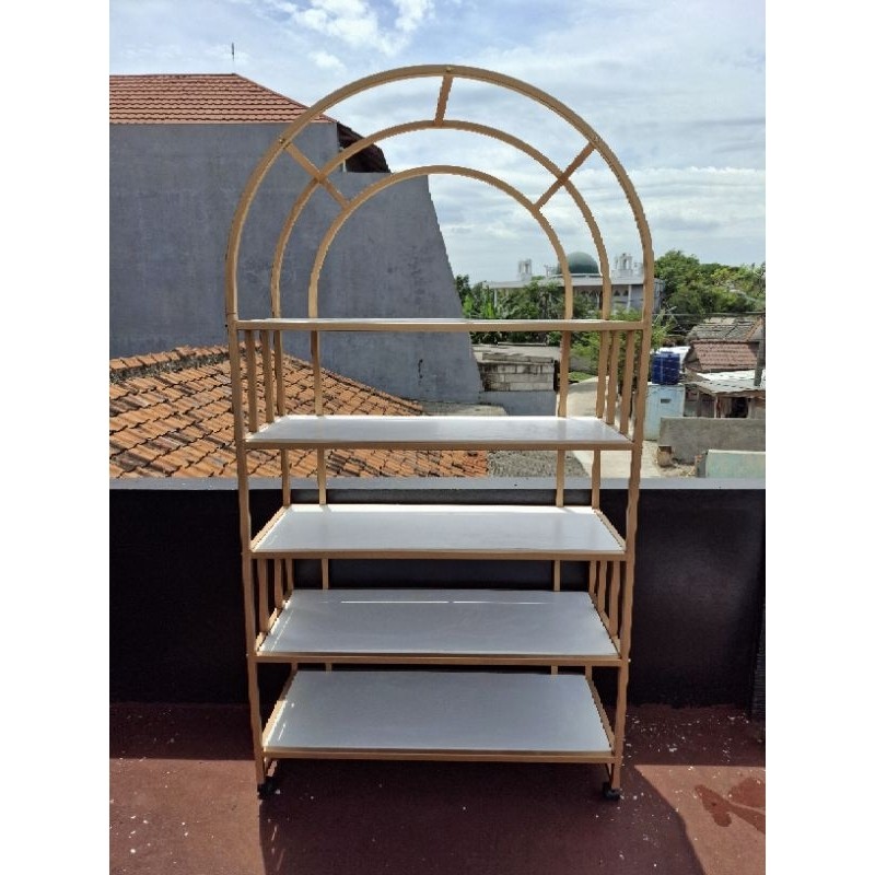 STANHANGER BUSUR PAPAN (PAKAI RODA)  / GAWANG PAPAN / GAWANG ESTETIK / GAWANG MURAH / GAWANG TERLARI