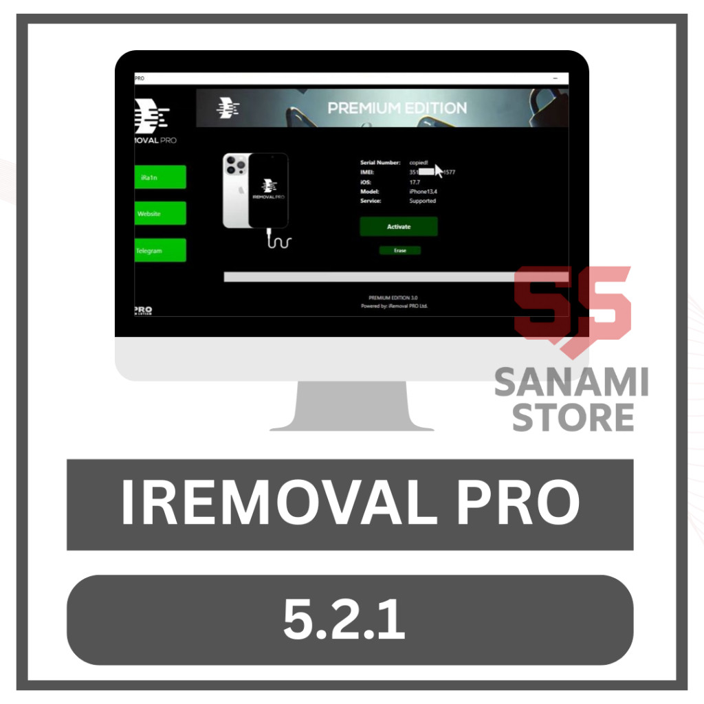 Iremoval Pro Premium Register Instan WiFi Only