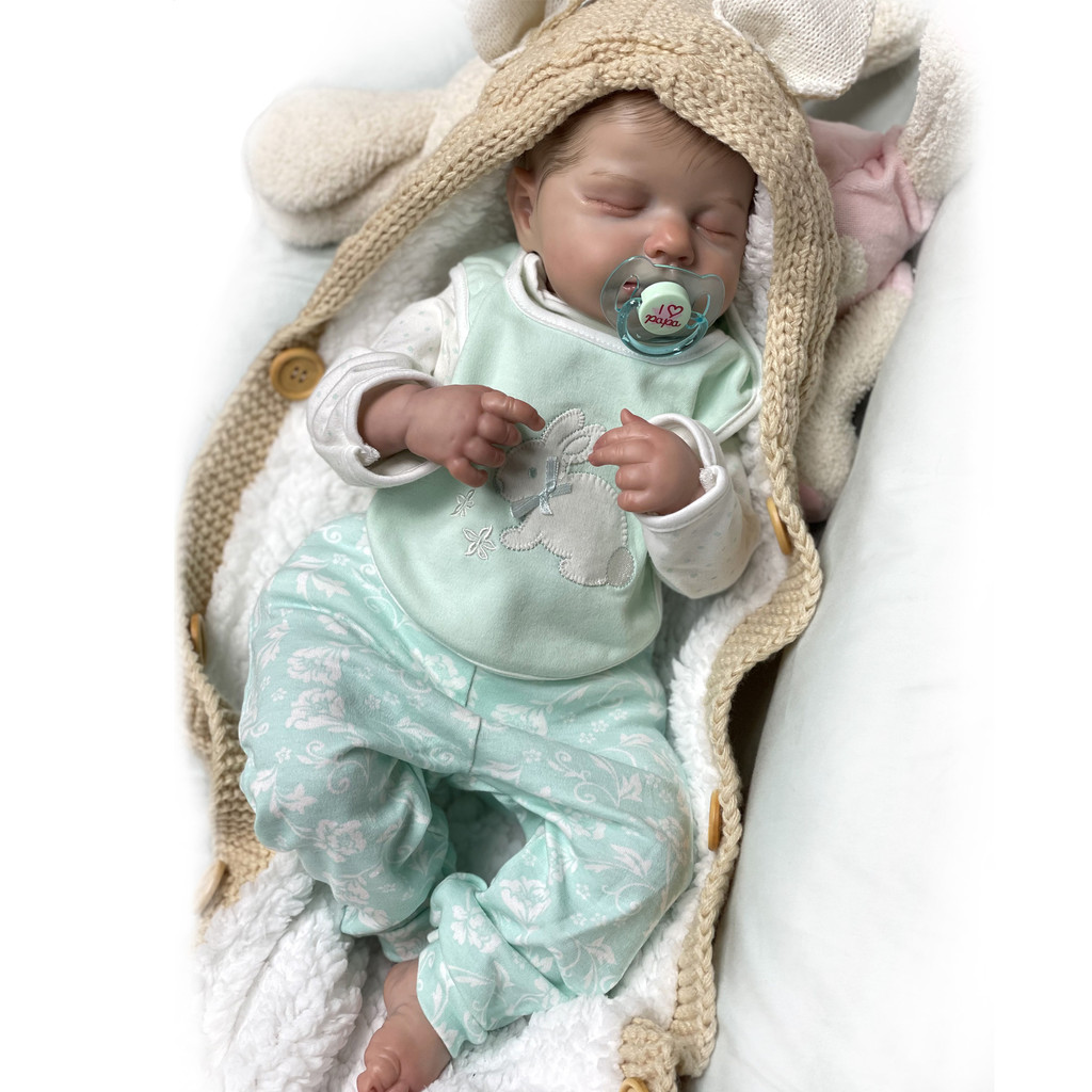 OtardDolls 19" Reborn Doll,Realistic LouLou Bebe Baby Toys For Children's Gifts