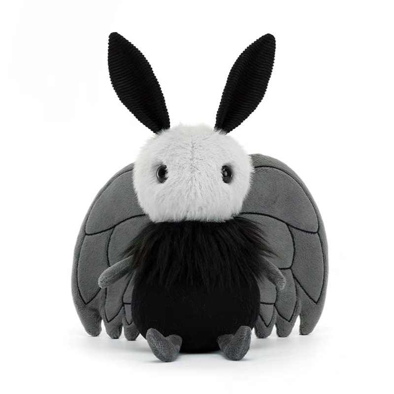 Halloween Moth Figure soft plush toy Texture Rich Cute Novel Funny for Children and Friend the Best 