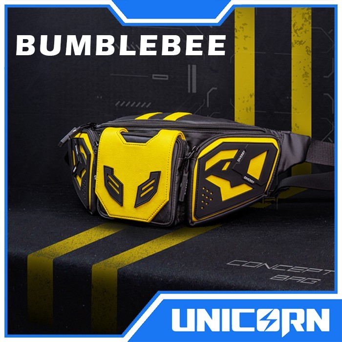 Diversy Waist Bag Bumbleebee / Tas Pinggang Transformers Bumblee Bee