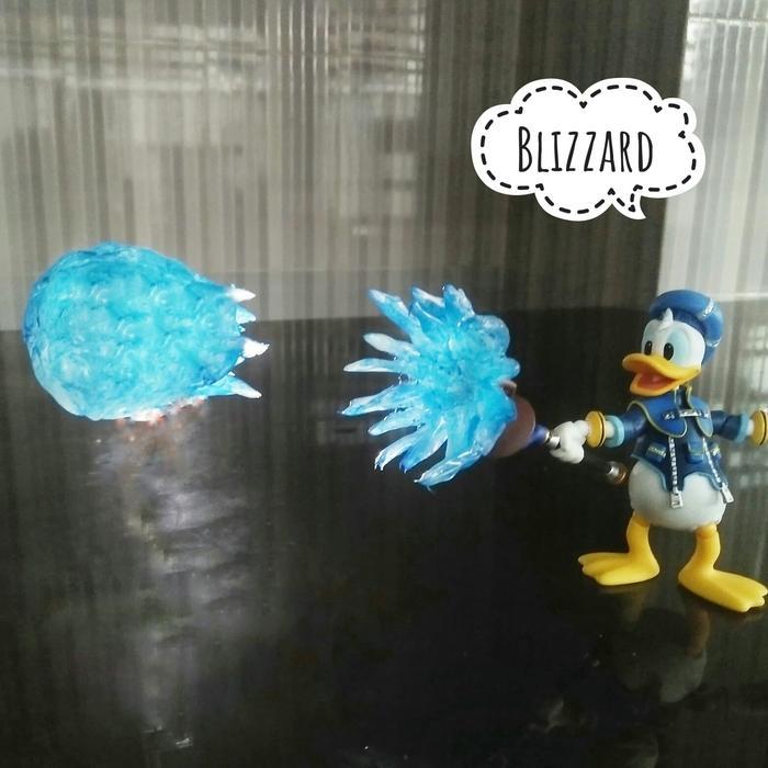 Diorama Figure 1 set  magic ice kingdom hearts Aksesoris Efek