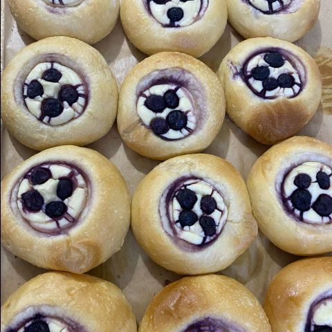 Sera Kitchen Blueberry Cream Cheese | Sourdough Blueberry Cream Cheese