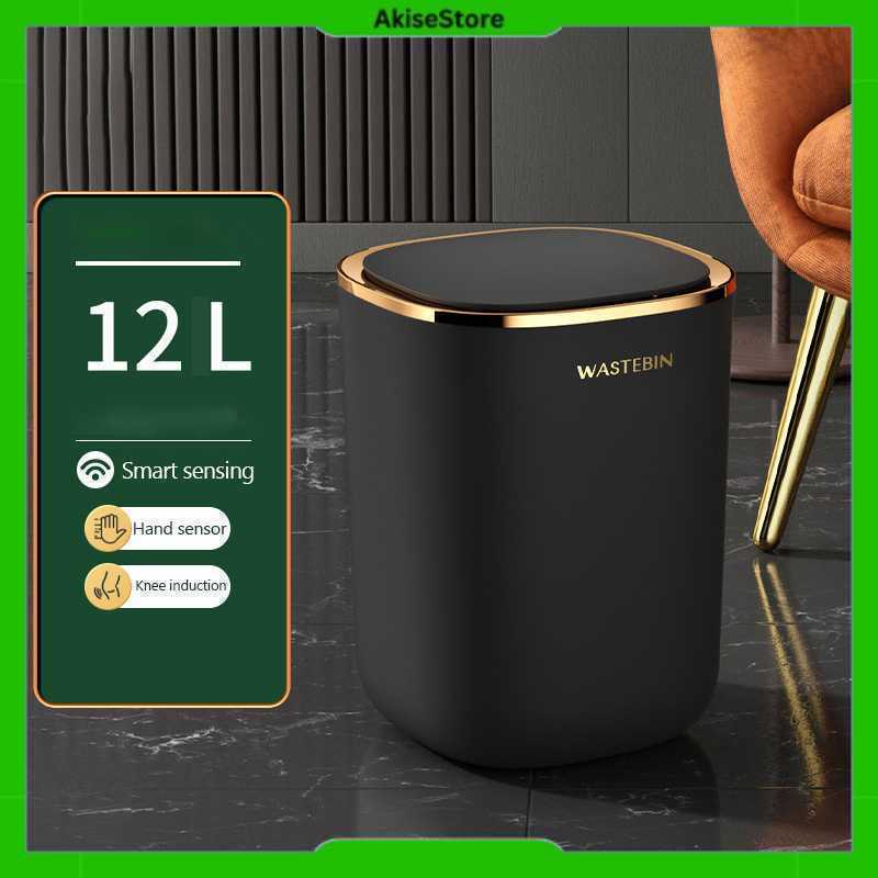 JAYPS Tempat Sampah Pintar Sensor Smart Dustbin Battery Power 12L - JY12