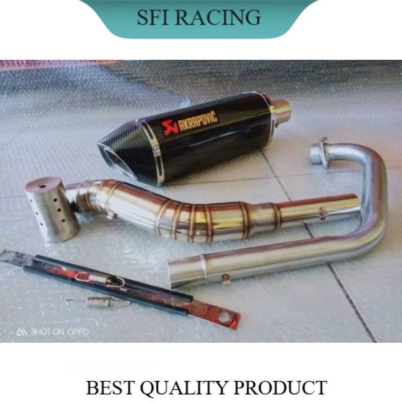 KNALPOT AKRAPOVIC LAYANG R15 2016