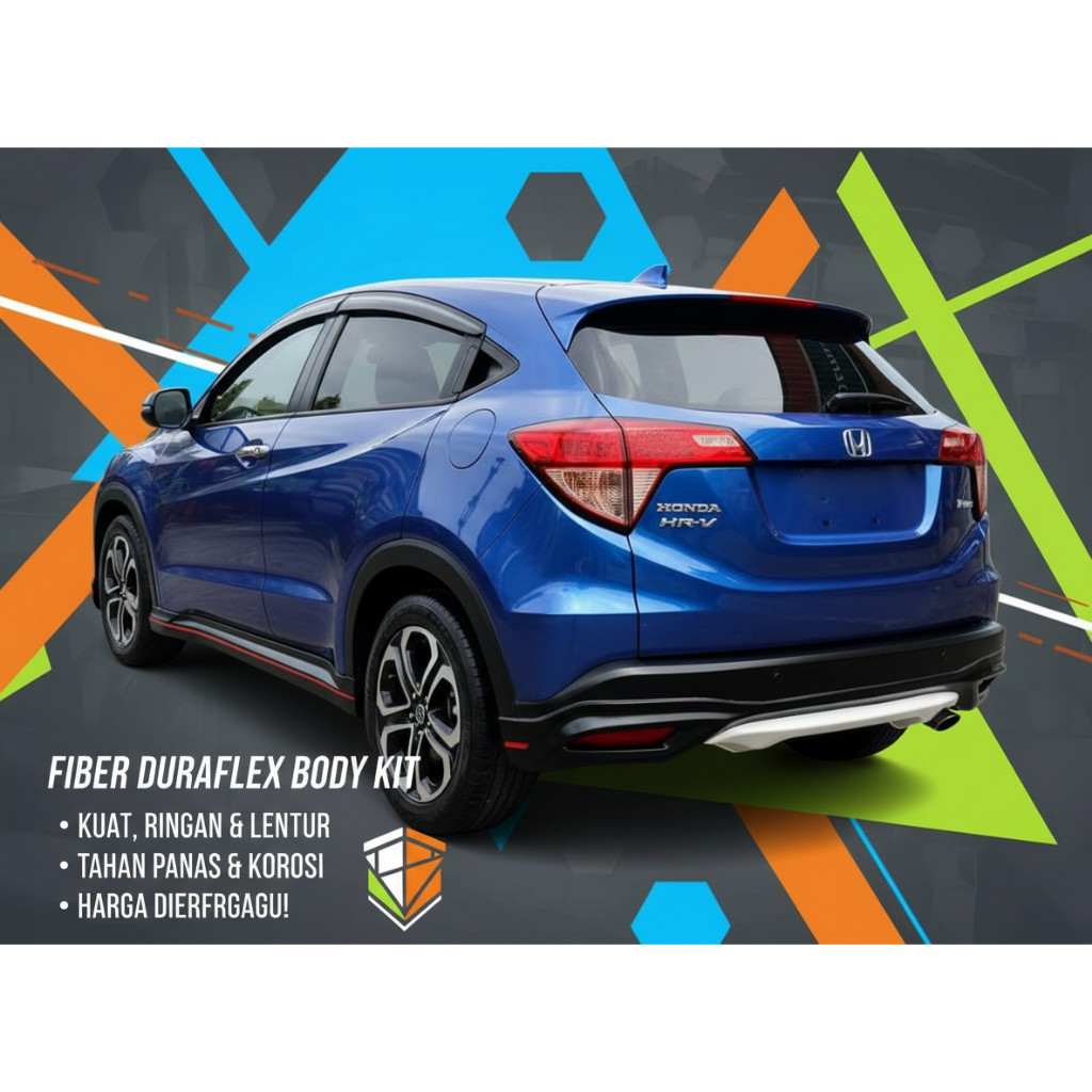 cicilan 0% bodykit hrv 2018 2019 2020 mugen body kit hrv mugen