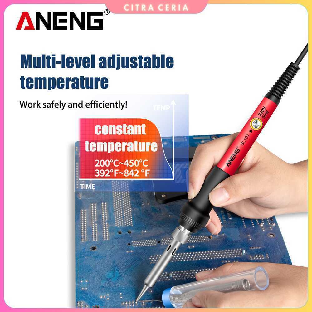 ANENG Solder Elektrik Adjustable Temperature 60W - SL101