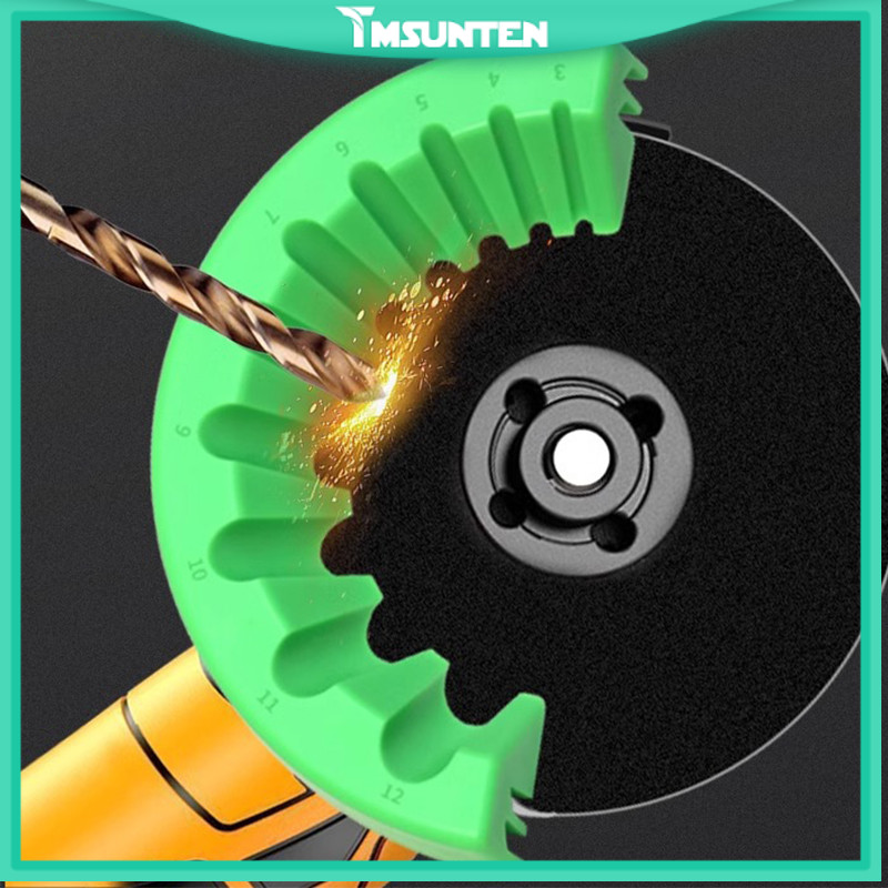 Dudukan Mata Bor Gerinda Portabel 3-12mm untuk Gerinda Sudut Tipe 100, Penggilingan AkuratTmsunten