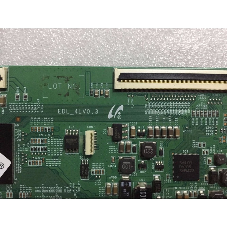 good quality KDL40EX720 Logic board EDL_4LV03 screen LTY400HF09 EDL4LV03  only for 40inch  ,other si