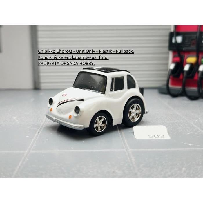 Chibikko ChoroQ Choro Q Subaru 360 Putih Racing Pullback Unit Only SBAtoys