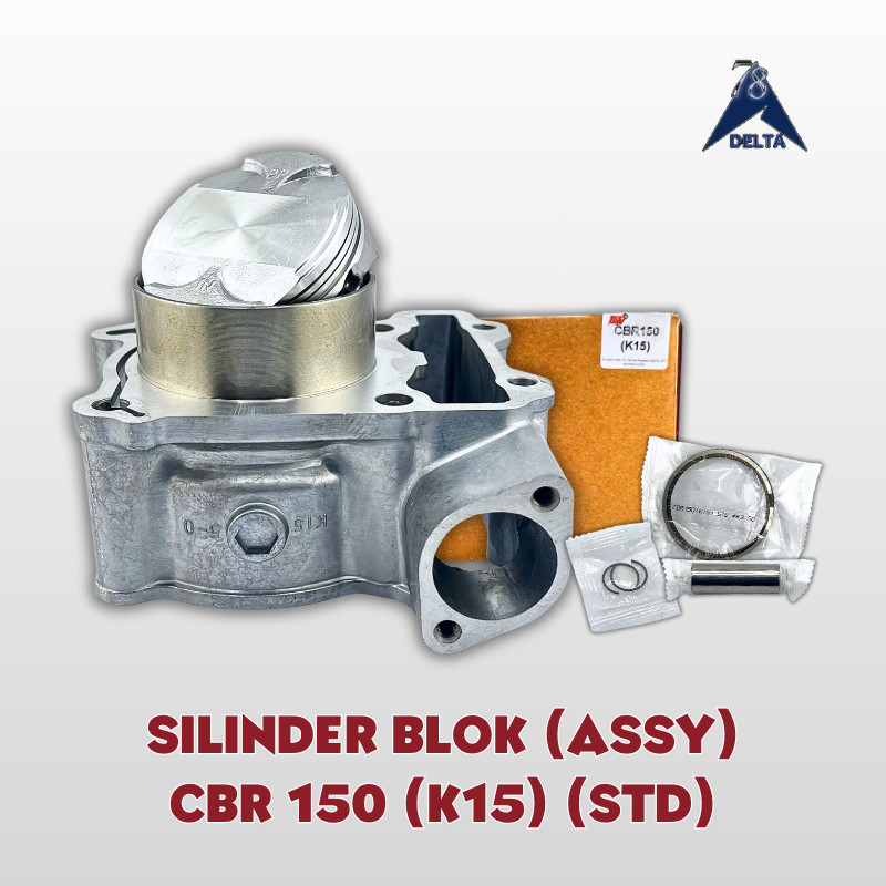 SILINDER BLOK ASSY CBR 150 K15 STD - Blok Seher K15 Set Komplit Honda CB 150R CBR150R Old / Lama