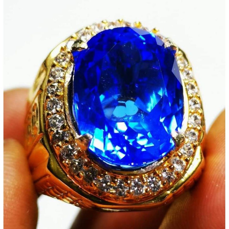 CHASMIRE KING ROYAL BLUE SAPPHIRE FULL DS BIG SIZE