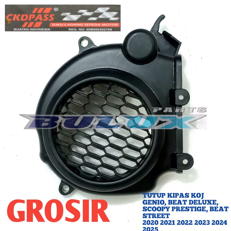 FAN COVER TUTUP KIPAS MESIN KOJ FI ESP GENIO BEAT DELUXE/STREET SCOOPY PRESTIGE 2020 2021 2022 2023