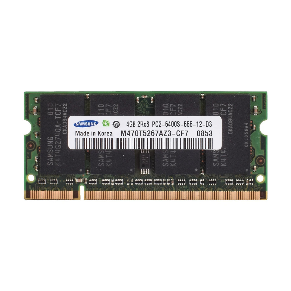 Laptop Ram DDR2 2GB 4GB 800MHz 667MHz DDR3 DDR3L 2GB 4GB 8GB 1066 1333 1600 1866MHz SOMM 204pin Memo