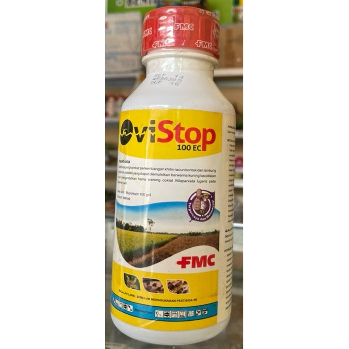 Insektisida OVISTOP 400ML bahan aktif Buprofezin pembeku telur hama