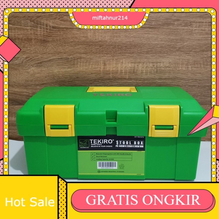 Tekiro Tool Box Plastik TB902 (ST-TB1070)