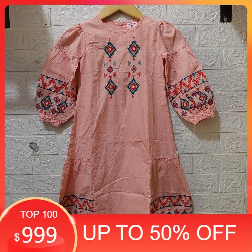 Gamis Cool Girl Ori / Dress Cool Girl (4-12 Tahun) 20108