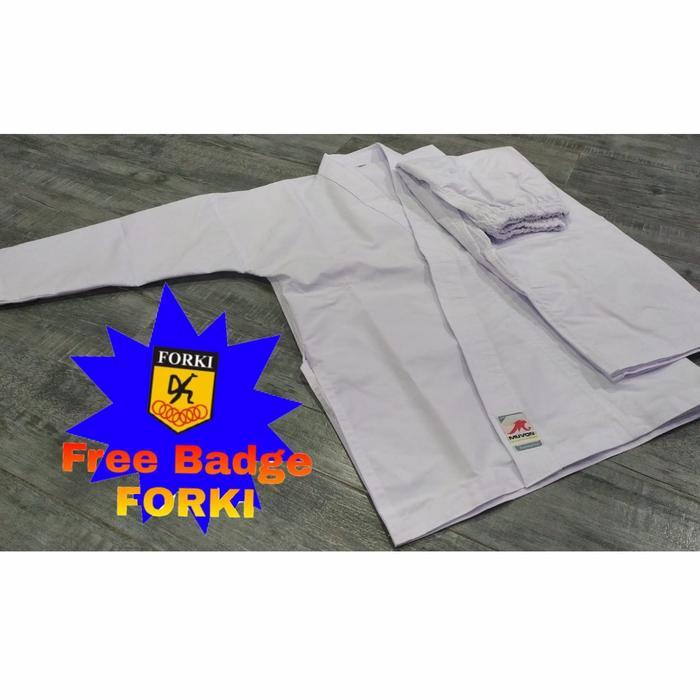 Baju Karate Anak Dewasa Muvon Pemula kualitas Nasional - S