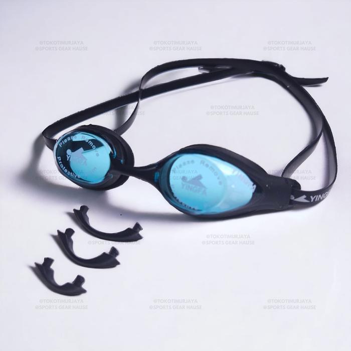 YINGFA Kacamata Renang Dewasa Yingfa Swim Goggles - 67250.333 - AF01 BLACK A19
