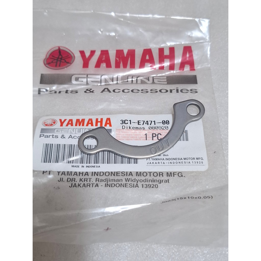 PLATE PLAT AS GEAR GIR GIGI RASIO VIXION OLD NVL NVA ASLI ORI YAMAHA 3C1 E7471 00 KO1