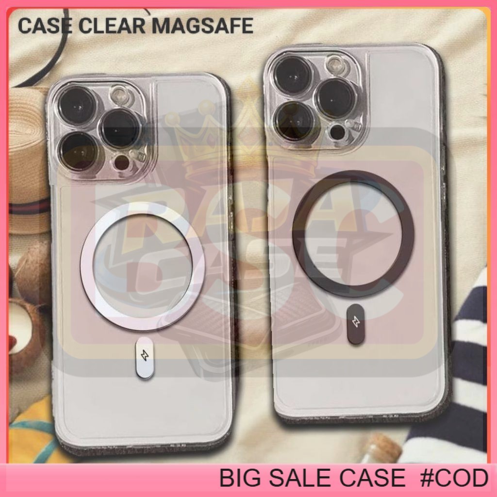 BIG  Soft Case Clear Magsafe Al Type Realme Note 70 Not 70t Softcase Casing