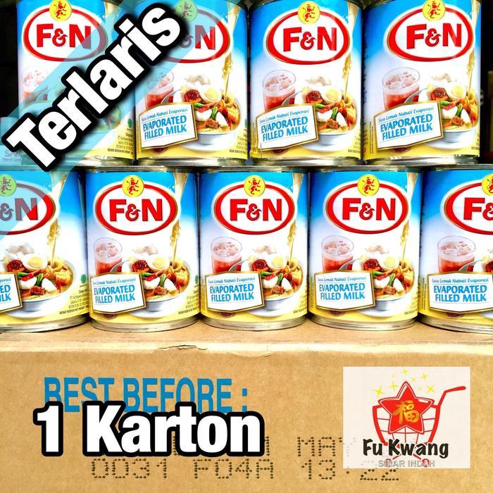 [Khusus Gosend] Susu Evaporasi FN F&N 1 karton