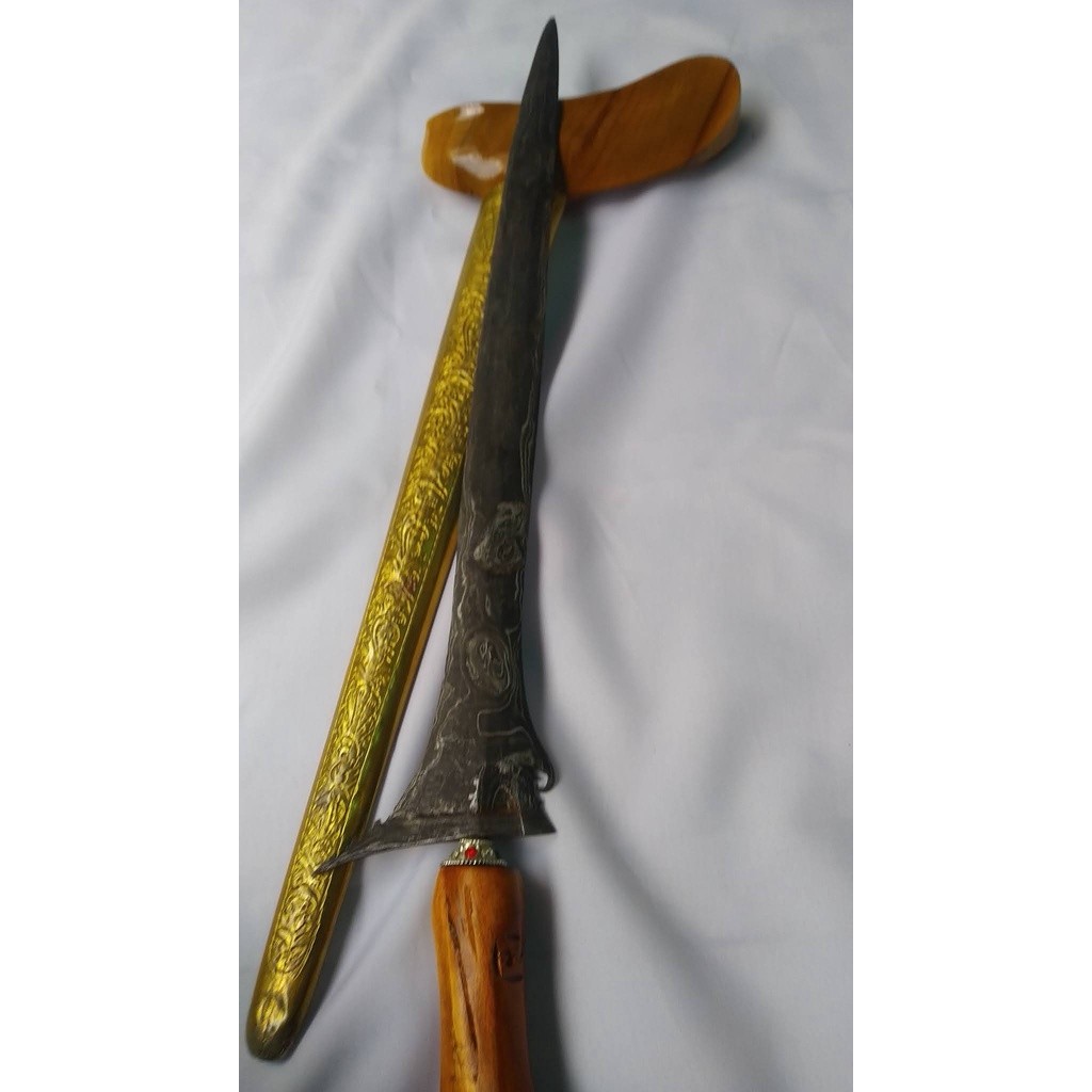 Keris sinom pamor batu lapak lengkap war7417250