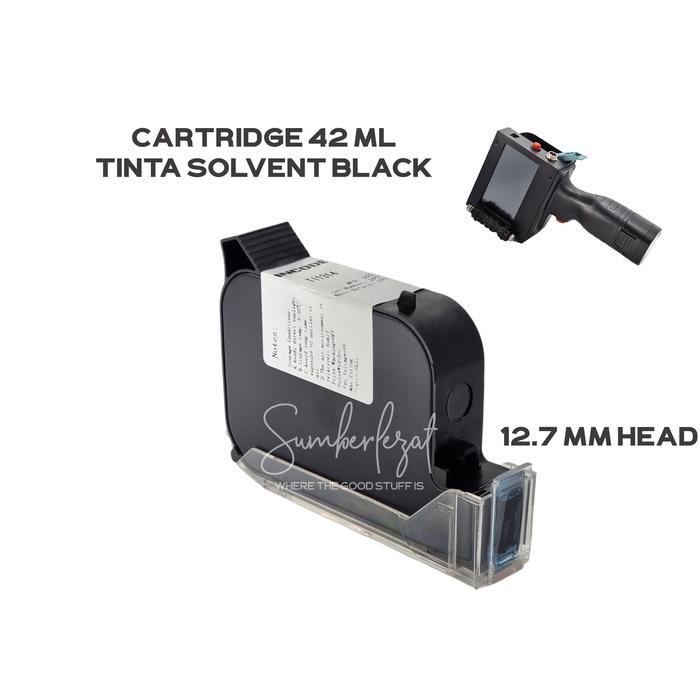 everleafco - Tinta Cartridge Printer Handheld Expired Date - Hitam
