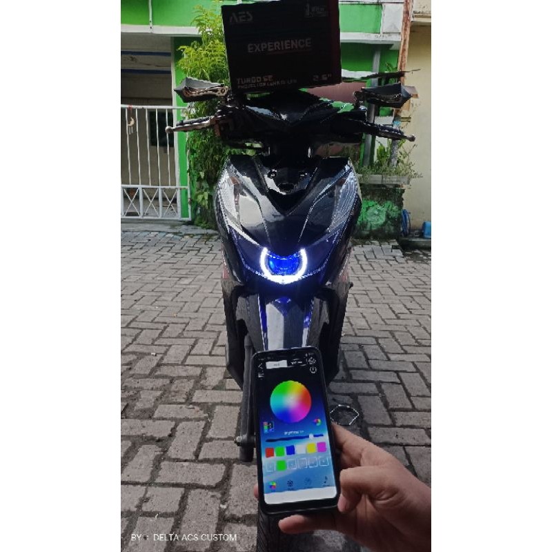 Biled Beat Deluxe / Beat Street 2020 - 2024 l Projie Honda Beat LED Biled AES Turbo experience