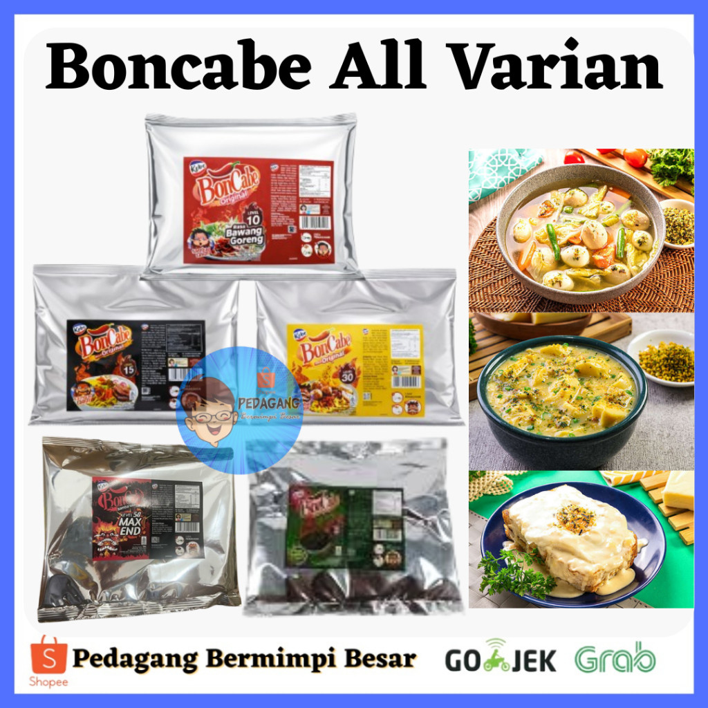 [PBB] BonCabe All Varian / Bon Cabe Level Pedas / Cabe Tabur BonCabe / BonCabe Snack Tabur / Cabe Bu