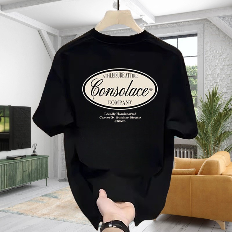 (COD) [kaos pria original] Consolace The Company T Shirt Vintage Second Kaos d Pria Wanita Baju Unis