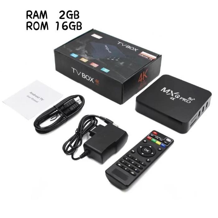 Android TV BOX Set Top Box MXQ PRO 5G Smart TV 4K Multimedia Player - 2GB NO KEYBOARD, NO BLUETOOTH