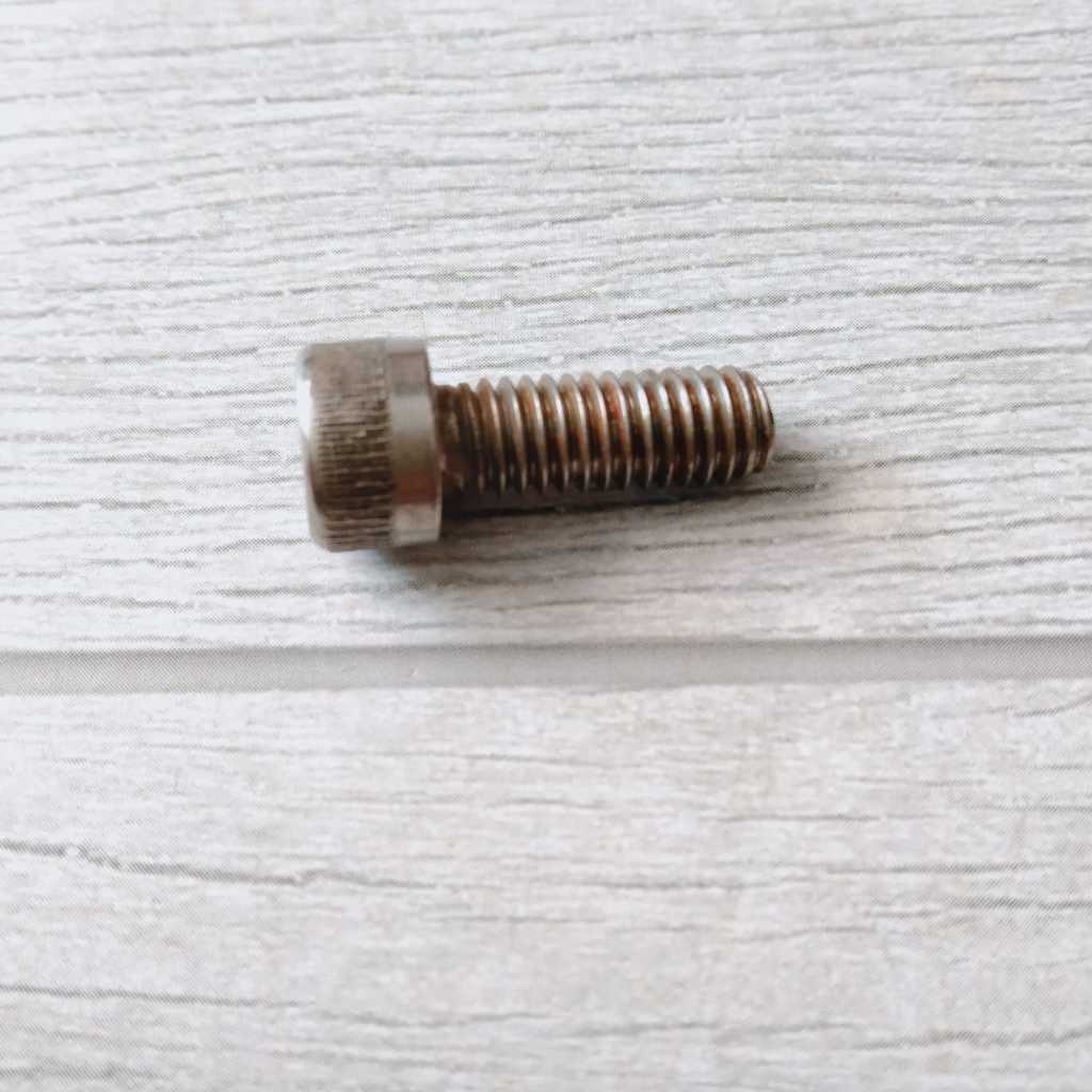 BAUT BOLT  L UKURAN BAUT M6X16 NEKEL NEW OLD STOCK