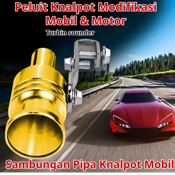 Peluit Penghasil Suara Knalpot Mobil Dan Motor​ | Peluit Turbo Knalpot Mobil Dan Motor | Simulator S