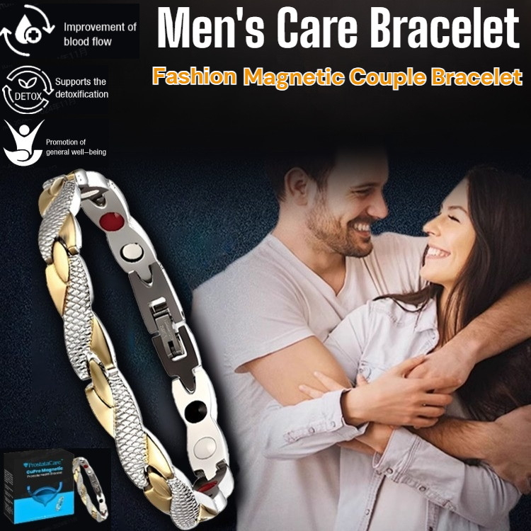 Gelang Kesehatan Pria /Gelang Kesehatan Pria Dengan Terapi Magnet/Gelang Pria Kesehatan/Pelacak Akti