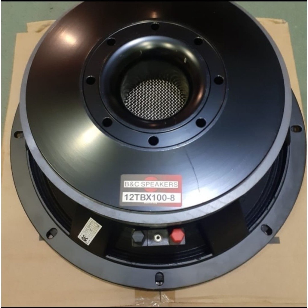 SPEAKER B&C 12TBX100 KOMPONEN BNC 12 TBX100 12 INCH VOICE COIL 3IN