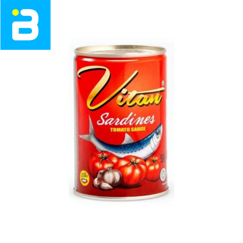 Vitan Sarden Saus Tomat 155G