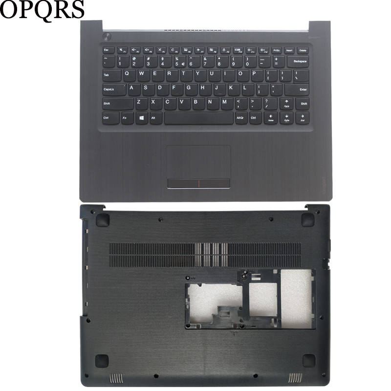 NEW FOR Lenovo ideapad 310-14 310-14ISK US laptop keyboard palmrest upper cover/BOTTOM CASE