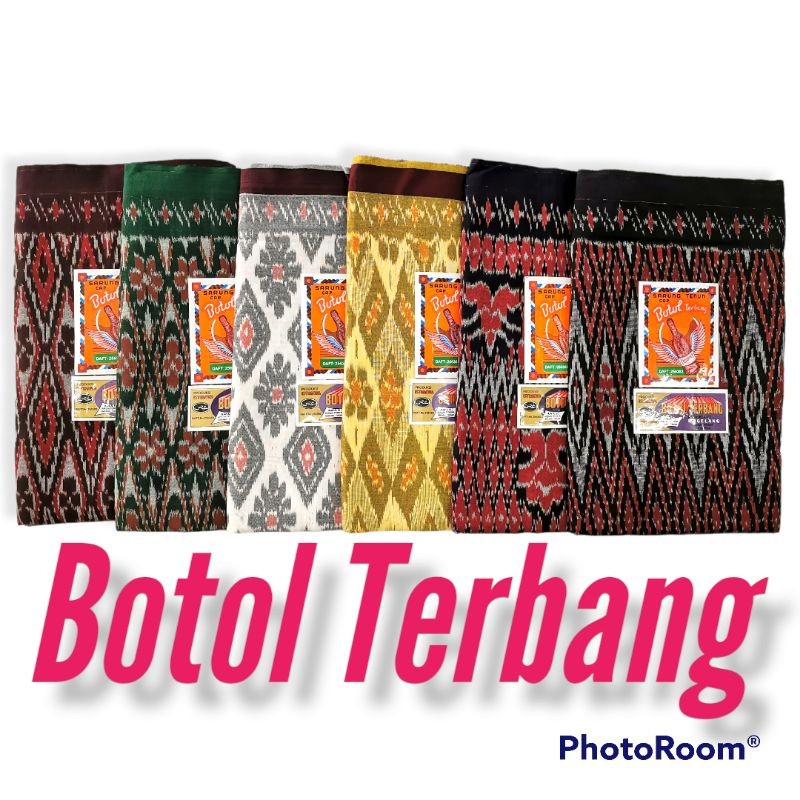 Sarung Goyor Botol Terbang Original Tenun Tradisional