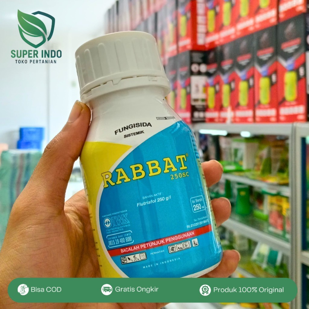 Rabbat 250SC 250ml Fungisida Sistemik Cair Efektif Untuk Tanaman Sehat