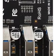 4 Port USB 30 PCIE Expansion Card PCIe USB 30 HUB Adapter USB30 Controller USB3 PCIe PCIE Extender A
