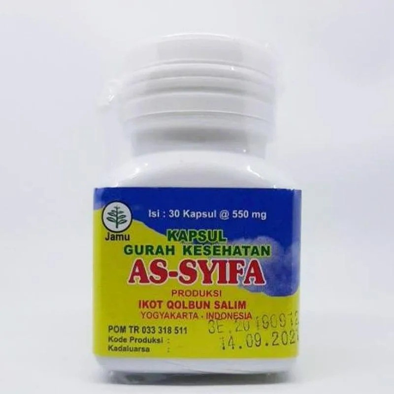 Kapsul Gurah Kesehatan Assyifa Asy-syifa 30 Kapsul