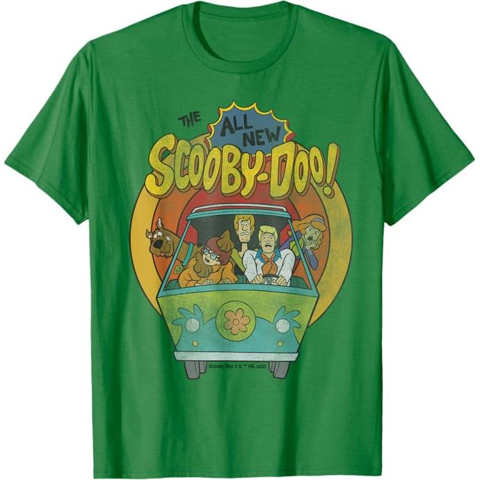 Baju Kaos The All New Scooby Doo  T-Shirt - Baju - Kaos - Baju Kaos - Baju Kaos Dewasa - Baju Kaos P
