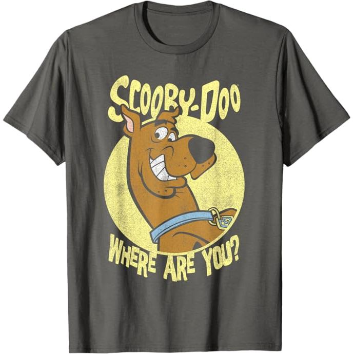 Kaos Dewasa Scooby-Doo Where Are You Grin T-Shirt- Kaos Pria - Kaos Wanita - Kaos Laki Laki - Kaos P