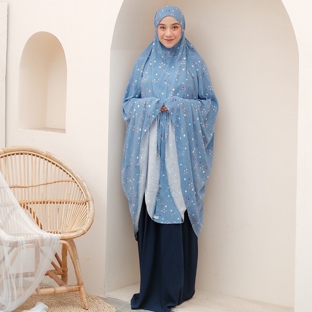 Mukena Laica Rayon Kombinasi Erina 2in1 All Size