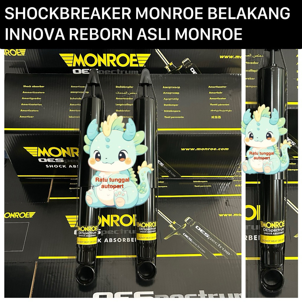 SHOCKBREAKER MONROE BELAKANG INNOVA REBORN DIESEL BENSIN ASLI ORIGINAL MONROE OESPECTRUM