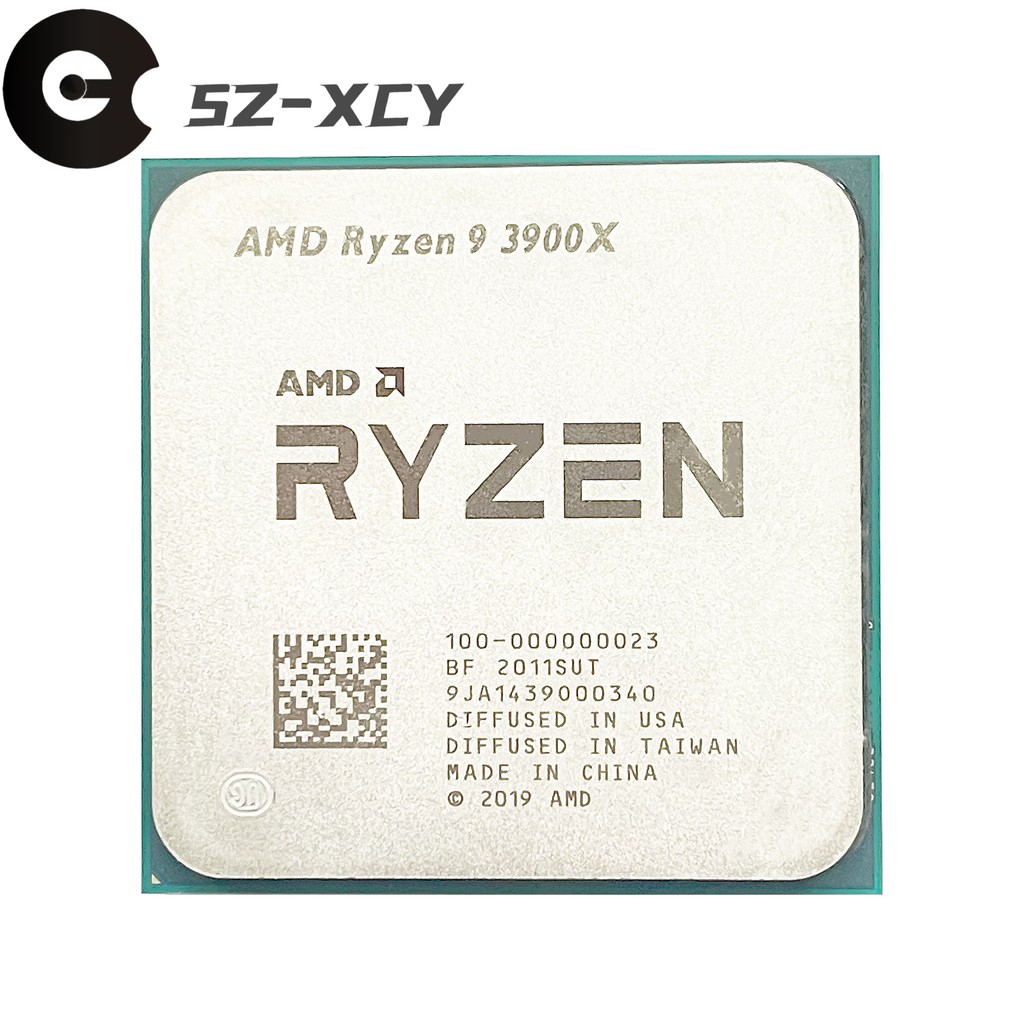AMD Ryzen 9 3900X R9 3900X 38 GHz TwelveCore 24Thread CPU Processor 7NM L3=64M 100000000023 Socket A